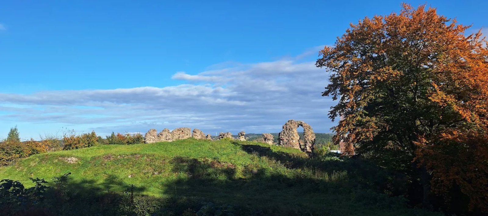 Castle ruins in Kurzętnik, Kurzętnik, Poland, Poland